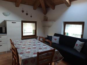 Posedenie v ubytovaní Mansarda 4 posti letto in Villa a Borca di Cadore