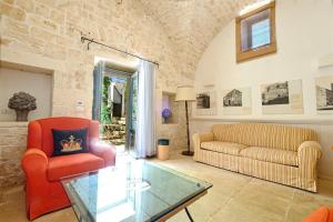 Posezení v ubytování Masseria Trulli e Vigne