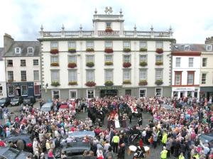 Επισκέπτες που μένουν στο Cross Keys Hotel, Kelso
