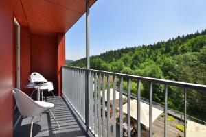Balkón nebo terasa v ubytování Omnia Hotel Relax & Wellness
