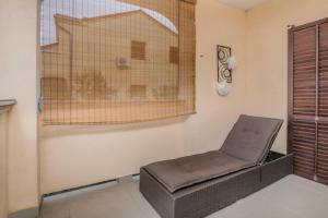 Ein Sitzbereich in der Unterkunft Apartment Dora Klimno