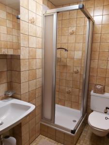 Koupelna v ubytování Ferienwohnung Schädler