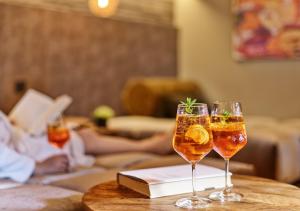 Nápoje v ubytování Hotel Erasmus - Mein Genuss- und Wellnesshotel