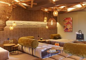 Posezení v ubytování Hotel Erasmus - Mein Genuss- und Wellnesshotel