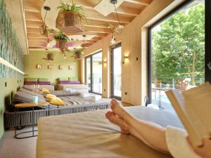 Posezení v ubytování Hotel Erasmus - Mein Genuss- und Wellnesshotel