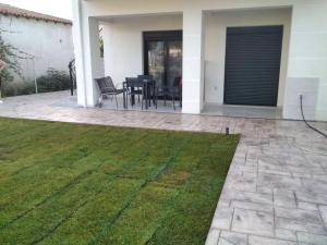 Zahrada ubytování Ioannas