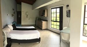 Letto o letti in una camera di Apartahotel Avanti