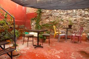 Patio nebo venkovní prostory v ubytování Hostalito Casa Alebrije