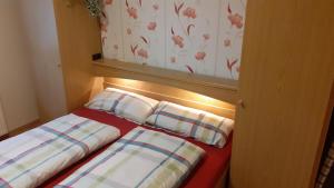 Postel nebo postele na pokoji v ubytování 80qm Top Wohnung für 4 Personen in 2 Schlafzimmer