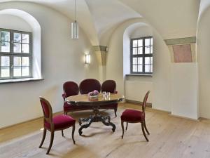 Posezení v ubytování Barockschloss Rammenau