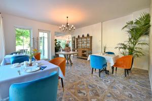 Predel za sedenje v nastanitvi Residenz Styrian Toskana Splendid