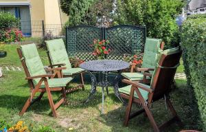 Ein Garten an der Unterkunft Ferienwohnung Elunia