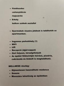 Fotografie z fotogalerie ubytování Joy Apartman v destinaci Zalakaros