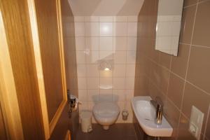Koupelna v ubytování Appartements Gärtner