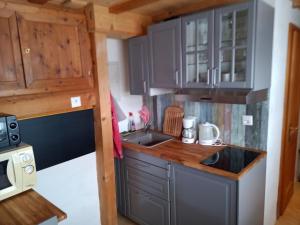 Kuhinja ili čajna kuhinja u objektu Chalet Beauroc