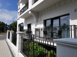 Balkón alebo terasa v ubytovaní Apartament Międzyzdroje 006 w Maritime Residence