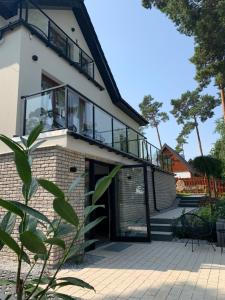 Budynek, w którym mieści się apartament
