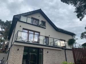 Budynek, w którym mieści się apartament