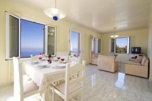 A television and/or entertainment centre at The Sunset Villa Kefalonia