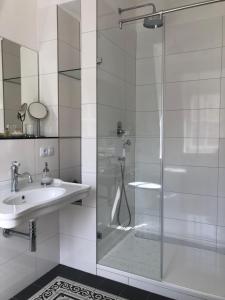 Kúpeľňa v ubytovaní Galerie Suites