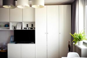 Kuchyňa alebo kuchynka v ubytovaní Na chmury i góry - apartament