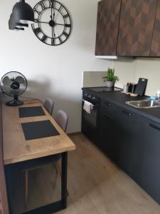 Kuchyňa alebo kuchynka v ubytovaní Apartament Centrum Bocian