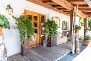 Zahrada ubytování Ferienwohnung Maisonette Höttl