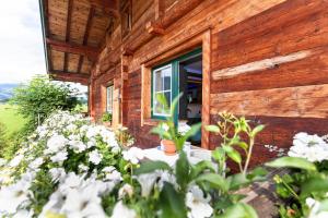 Zahrada ubytování Ferienwohnung Maisonette Höttl