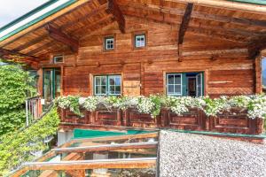 Zahrada ubytování Ferienwohnung Maisonette Höttl