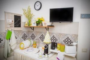 TV a/nebo společenská místnost v ubytování Holiday Room Sa Tebia