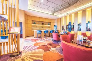 Istumisnurk majutusasutuses Ramada Foshan Nanhai