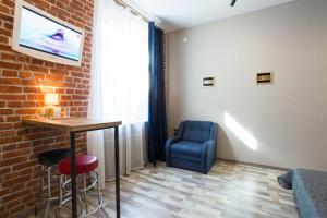 Ruang duduk di Apartments in Kharkiv Center - Darvina str. 17/1