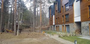 Budova, kde se apartmán nachází