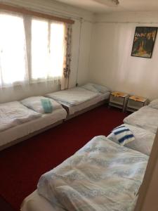 Postel nebo postele na pokoji v ubytování ANNA - Borsodi