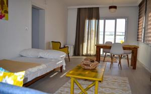 Postel nebo postele na pokoji v ubytování merih butik hotel