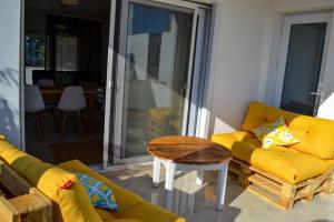 Posezení v ubytování merih butik hotel