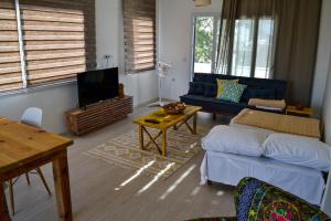 A seating area at merih butik hotel