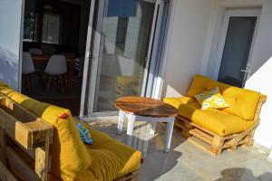 Posezení v ubytování merih butik hotel