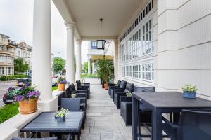 Balkoni atau teres di Star-Apart Hansa Hotel