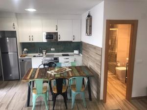 Kuchyň nebo kuchyňský kout v ubytování Casa el Elefante Blanco