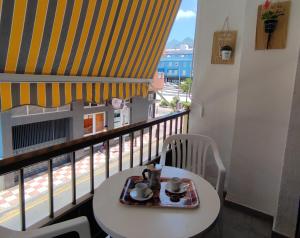 A balcony or terrace at ApartaSol