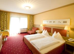 Hotel Sonnalpにあるベッド