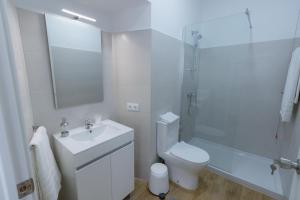 Koupelna v ubytování Lagoa Hostel & Suites