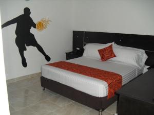 
Cama o camas de una habitación en Hotel PSA Sport
