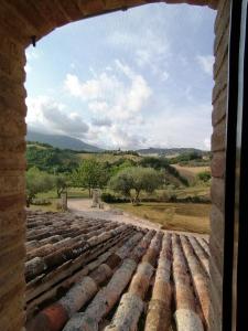 a window view from the roof of a building at CASA LINARA in Frontino
