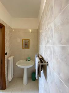 Koupelna v ubytování Casa Gessica