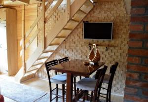 Sjónvarps- og/eða afþreyingartæki á Apartment Mateja