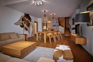 Posezení v ubytování Apartmány Velká Morava