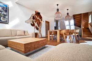 Posezení v ubytování Apartmány Velká Morava