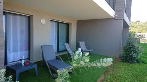 Zahrada ubytování Magnifique T3 DUPLEX Vue Panoramique Golfe Ajaccio